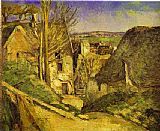 Paul Cezanne Canvas Paintings - The Hanged Man's House